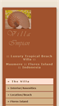 Mobile Screenshot of beachvilla-indonesia.com
